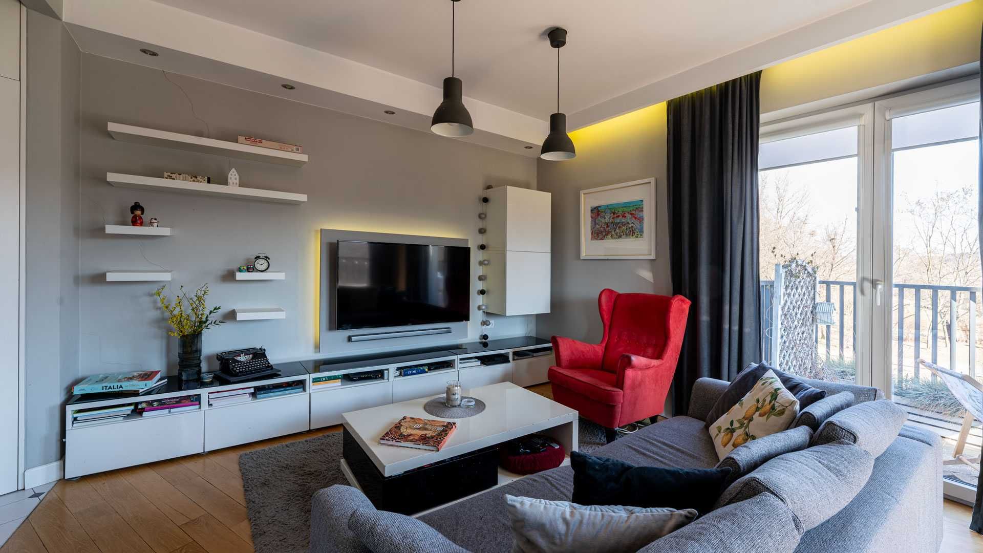 Mieszkanie 2 pokoi 54 m² w Warszawa, Polska
