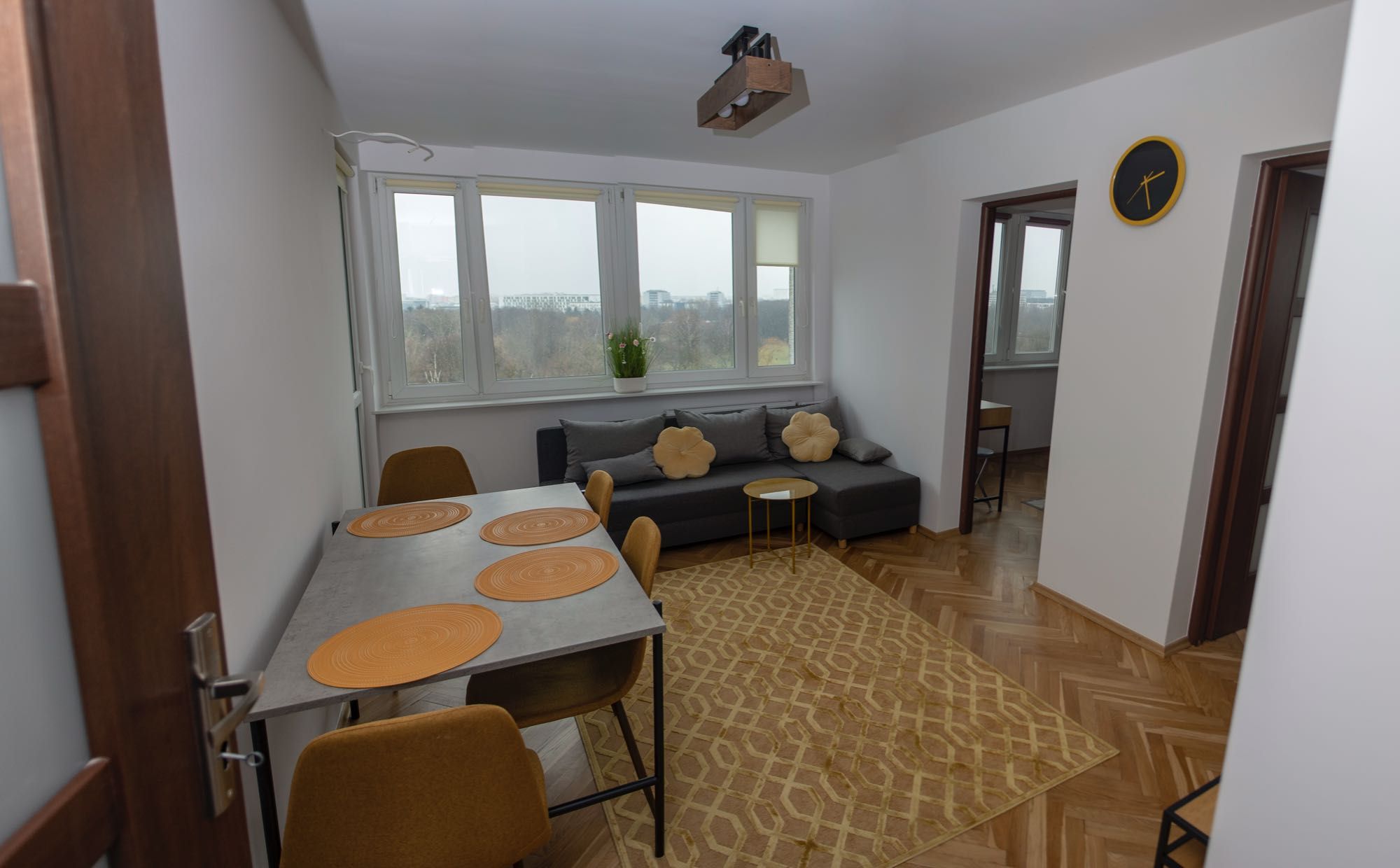 3 room apartment 46 m² in Warsaw, Poland